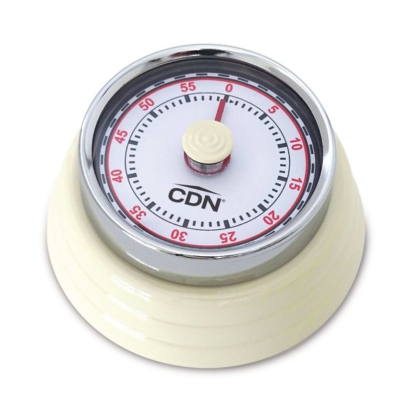 Cdn Compact Mechanical Timer - White MT4-W